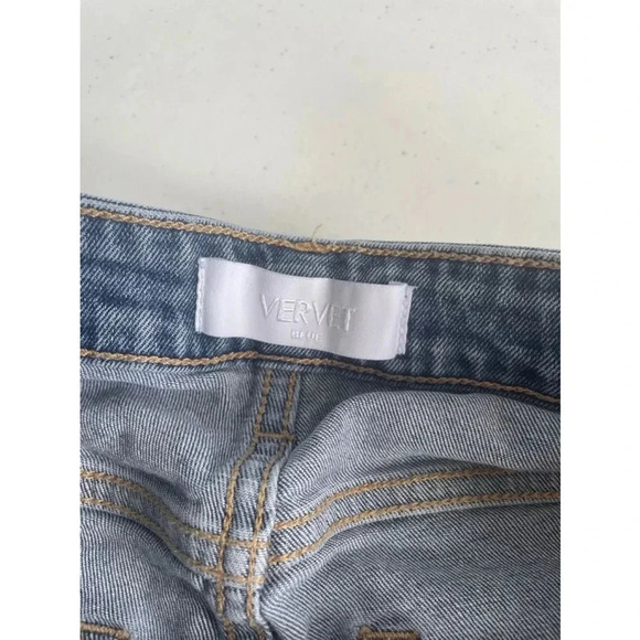 Women's Vervet Jeans High Waist Distressed Blue, Size 28 EUC! 0178‎ - Picture 9 of 10